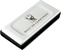 Накопитель SSD Kingston USB3.2 Gen2x2 4TB SXS2000/4000GA XS2000 серебристый