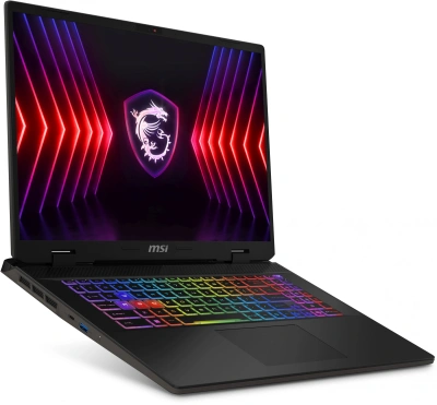Ноутбук MSI Sword 17 HX B13VFKG-221XRU Core i7 13700HX 32Gb SSD1Tb NVIDIA GeForce RTX4060 8Gb 17" IPS FHD+ (1920x1200) FreeDOS grey space WiFi BT Cam (9S7-17T214-221)