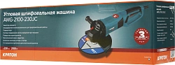 Углошлифовальная машина Кратон AMG-2100-230JC 2100Вт 6000об/мин рез.шпин.:M14 d=230мм (3 05 01 047)
