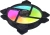 Вентилятор для корпуса GMNG GG-CF120FRGB1-PWMBK RGB 120х120x25 черный 4-pin 26дБ Ret
