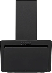 Вытяжка каминная Krona Liva 600 PB черный управление: кнопочное (1 мотор)