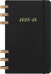 Еженедельник Moleskine ACADEMIC SPIRAL DSSPB12AMWH3 Large 150х210мм 200стр. кремовые страницы спираль черный