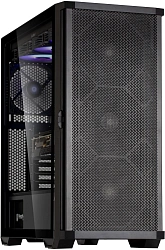 Корпус Zalman Z10 черный без БП ATX 10x120mm 2x140mm 2xUSB3.0 audio bott PSU