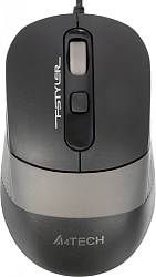 Мышь A4Tech Fstyler FM10 черный/серый оптическая 1600dpi USB 4but (FM10 GREY)