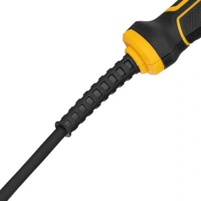 Полировальная машина Denzel CP-180 1400Вт 3000об/мин рез.шпин.:M14 d=180мм (27701)