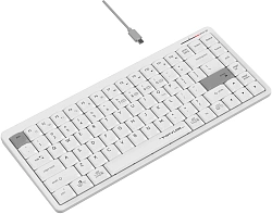 Клавиатура A4Tech Fstyler FBX53C белый USB беспроводная BT/Radio slim Multimedia (FBX53C)
