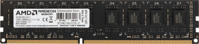 Память DDR3 8GB 1600MHz AMD R538G1601U2S-U RTL PC3-12800 CL11 DIMM 240-pin 1.5В single rank Ret