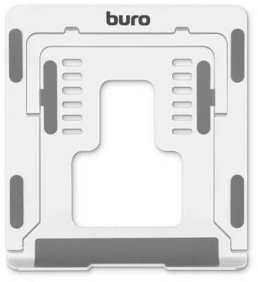 Подставка для ноутбука Buro BU-LS120 238x17x215мм 450г алюминий серебристый