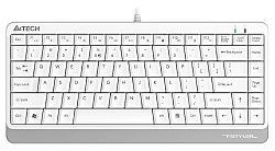 Клавиатура A4Tech Fstyler FKS11 белый/серый USB (FKS11 WHITE)