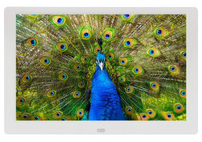 Фоторамка Digma 10.1" PF-1043 1280x800 белый пластик ПДУ Видео
