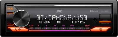 Автомагнитола JVC KD-X482BT 1DIN 4x50Вт v4.2 DSP 3 RDS