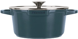 Кастрюля Rondell Azul Claro RDA-1501 4.5л. d=24см (с крышкой) синий