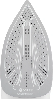 Утюг Vitek VT-8330 2400Вт белый/голубой