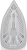 Утюг Vitek VT-8330 2400Вт белый/голубой