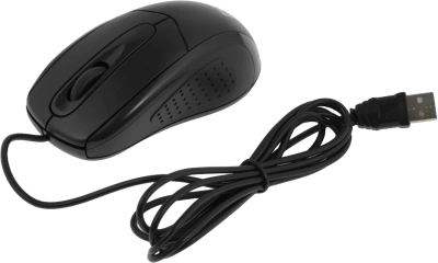 Мышь Defender Standard MB-580 черный оптическая 1000dpi USB 3but (52580)