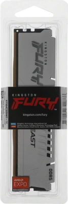 Память DDR5 32GB 6400MHz Kingston KF564C32BWE-32 Fury Beast RGB RTL Gaming PC5-51200 CL32 DIMM 288-pin 1.4В dual rank с радиатором Ret