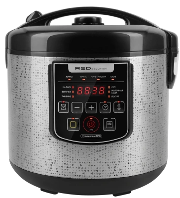Мультиварка Red Solution RMC-M291 5л 860Вт черный/серый