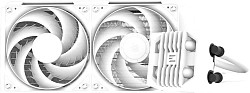 Система водяного охлаждения Zalman Alpha2 SE A24 Soc-AM5/AM4/1200/1700/1851 белый 4-pin 29.7dB Al Ret (ALPHA2 SE A24 WHITE)