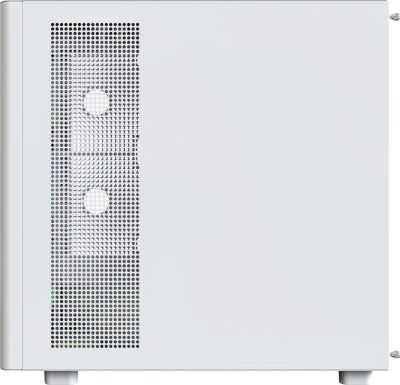 Корпус Montech XR Wood белый без БП ATX 3x120mm 2xUSB3.0 audio bott PSU