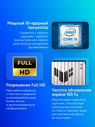 Ноутбук Asus TUF Gaming F16 FX608JM-RV049 Core i5 13450HX 16Gb SSD512Gb NVIDIA GeForce RTX 5060 8Gb 16" IPS FHD+ (1920x1200) без ОС grey WiFi BT Cam (90NR0MI1-M002X0)