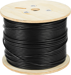 Кабель информационный Lanmaster LAN-5EFTP-OUT кат.5E FTP 4 пары 24AWG PE внешний 305м черный