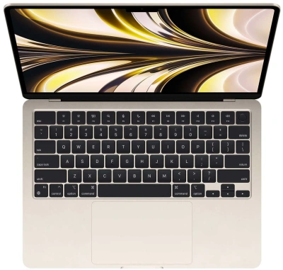 Ноутбук Apple MacBook Air A2681 M2 8 core 16Gb SSD256Gb/8 core GPU 13.6" Retina (2560x1664) macOS star WiFi BT Cam (MC7W4ZP/A)