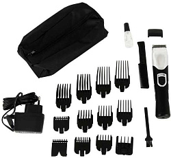 Триммер Wahl 9854-2916 черный (насадок в компл:12шт)