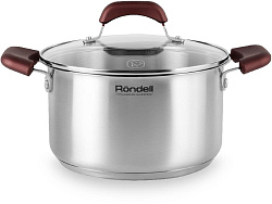 Кастрюля Rondell Bojole RDS-736 3.3л. d=20см (с крышкой) стальной