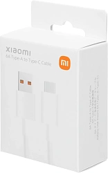 Кабель Xiaomi BHR6032GL USB (m)-USB Type-C (m) 1м белый коробка