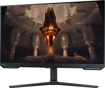 Монитор Samsung 32" Odyssey G7 S32BG700EUXEN черный IPS LED 16:9 HDMI M/M полуматовая HAS Piv 400cd 178гр/178гр 3840x2160 144Hz DP 4K USB 8.3кг