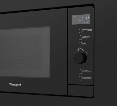 Микроволновая печь Weissgauff HMT-720 BX Grill 20л. 700Вт черный (встраиваемая)