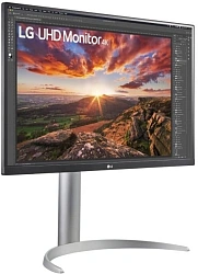 Монитор LG 27" UltraFine 27UP850K-W черный IPS LED 16:9 HDMI M/M матовая HAS 1200:1 400cd 178гр/178гр 3840x2160 60Hz FreeSync DP 4K USB 5.9кг