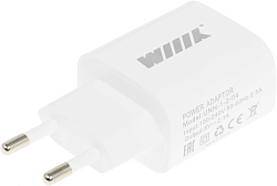 Сетевое зар./устр. Wiiix UNN-1-2-04-W 2.4A USB Type-C универсальное белый