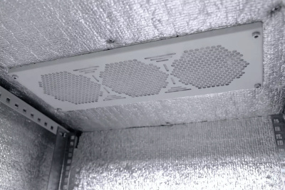 Фильтр Rem R-FAN-F-IP21-9005 дл.10мм шир.424мм выс.170мм черный (упак.:1шт)