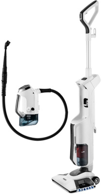 Пылесос паровой Kitfort КТ-595 1800Вт белый