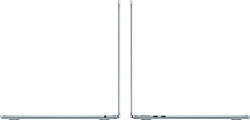 Ноутбук Apple MacBook Air A3240 M4 10 core 16Gb SSD512Gb/10 core GPU 13.6" Liquid Retina (2560x1664) macOS lt.blue WiFi BT Cam (MC6U4ZA/A)