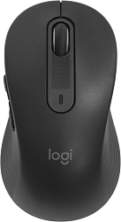 Мышь Logitech M650 Large графитовый оптическая 4000dpi silent беспров. BT/Radio USB 5but (910-006388)
