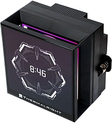 Система водяного охлаждения Thermalright Hyper Vision 360 ARGB Soc-AM5/AM4/1151/1200/2066/2011/1700 черный 4-pin 27dB Al LCD Ret (H-VISION-360-BL-ARGB)