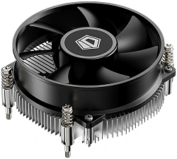 Устройство охлаждения(кулер) ID-Cooling DK-17A нет подсветки Soc-AM5/AM4 серебристый/черный 4-pin 25.8dB Al 65W 300gr Ret
