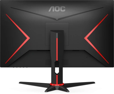 Монитор AOC 23.8" Gaming 24G2SAE черный/красный VA LED 1ms 16:9 HDMI M/M матовая 350cd 178гр/178гр 1920x1080 165Hz FreeSync Premium VGA DP FHD 5.6кг