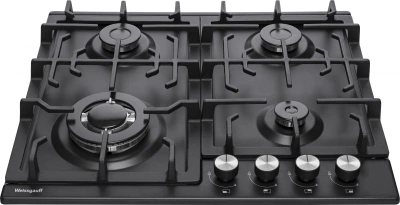 Газовая варочная поверхность Weissgauff HGG 641 BEB черный