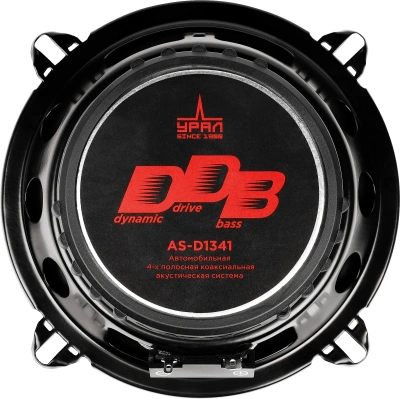 Колонки автомобильные Ural DDB AS-D1341 160Вт 13см (5дюйм) (ком.:2кол.) коаксиальные четырехполосные