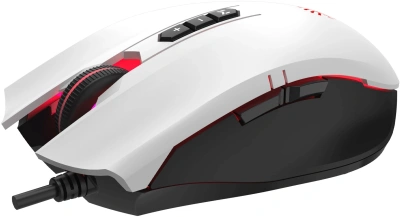 Мышь A4Tech Bloody ES7 белый оптическая 6000dpi USB 8but (RS7 PANDA WHITE)