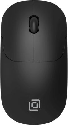 Мышь Оклик 202MW черный оптическая 1000dpi беспров. USB 3but (2070314)