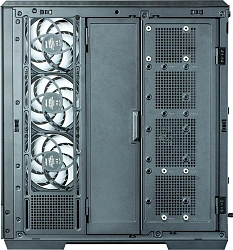 Корпус Zalman P50 DS черный без БП ATX 8x120mm 2xUSB3.0 audio bott PSU