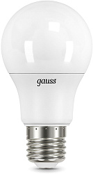 Лампа светодиодная Gauss A60 10Вт цок.:E27 шар 220B св.свеч.бел.нейт. A60 (упак.:10шт) (102502210)