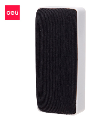 Стиратель Deli E7810 для досок ткань/пластик 11х5х4см серый