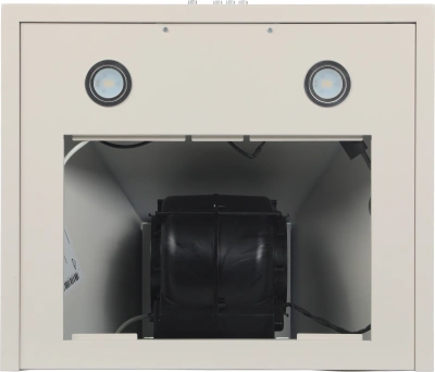 Вытяжка каминная Elikor Вента 60П-650-К3Д топленое молоко управление: кнопочное (1 мотор)