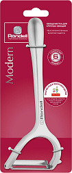 Овощечистка Rondell Modern RD-1731 стальной упак.:картонная подложка