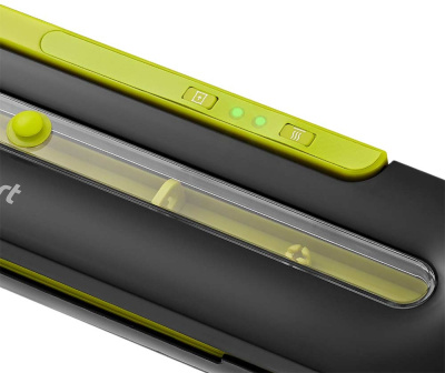 Вакуумный упаковщик Kitfort КТ-1522-2 100Вт черный/салатовый